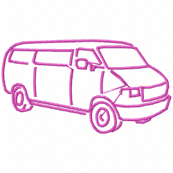 Car Silhouette Embroidery Design 3 Car Silhouette Embroidery Design 3